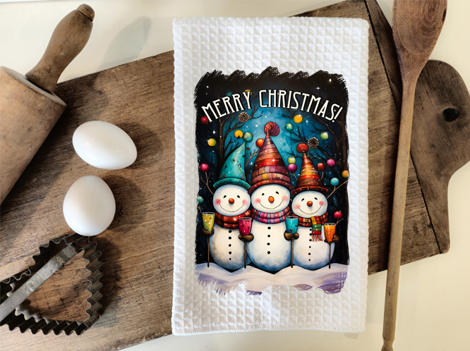 Merry christmas snowmen