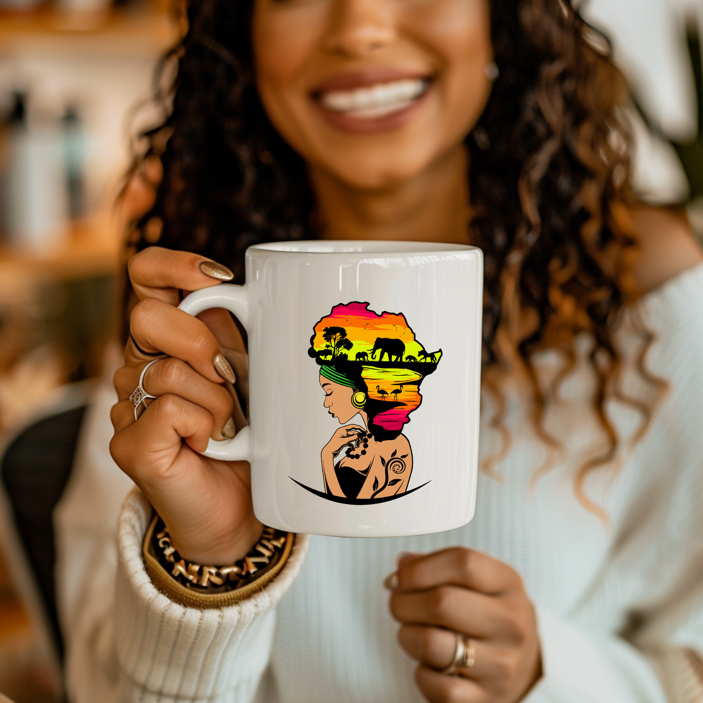 African Women Safari Mugs