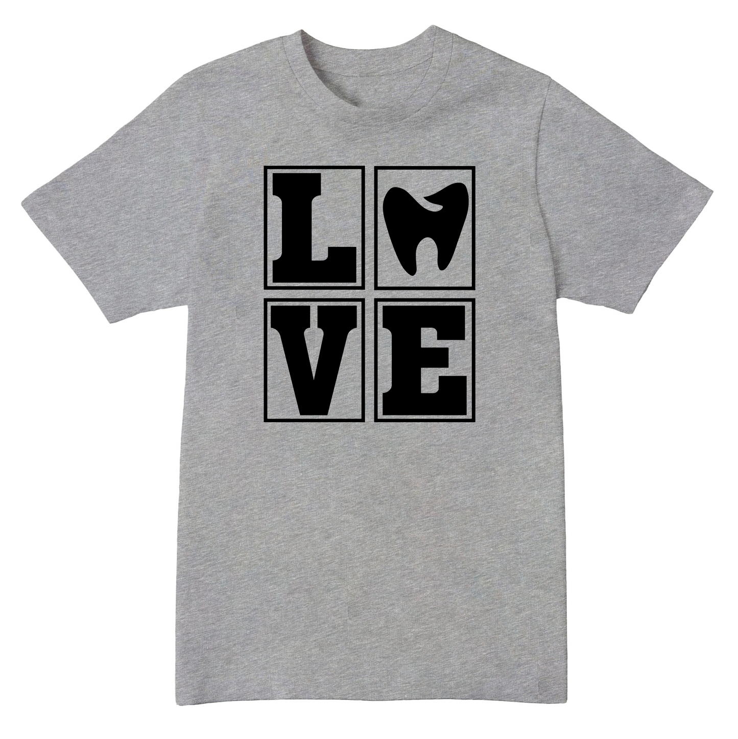 love square teeth T-shirt